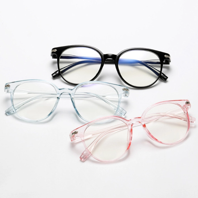 Product image KAHASIL - Kacamata Wanita Pria Anti Radiasi Frame Transparan Bening KH012 BLUE all variant